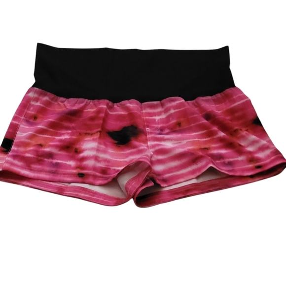 Women's Pink Tie-Dye Shorts - Picture 2 of 7